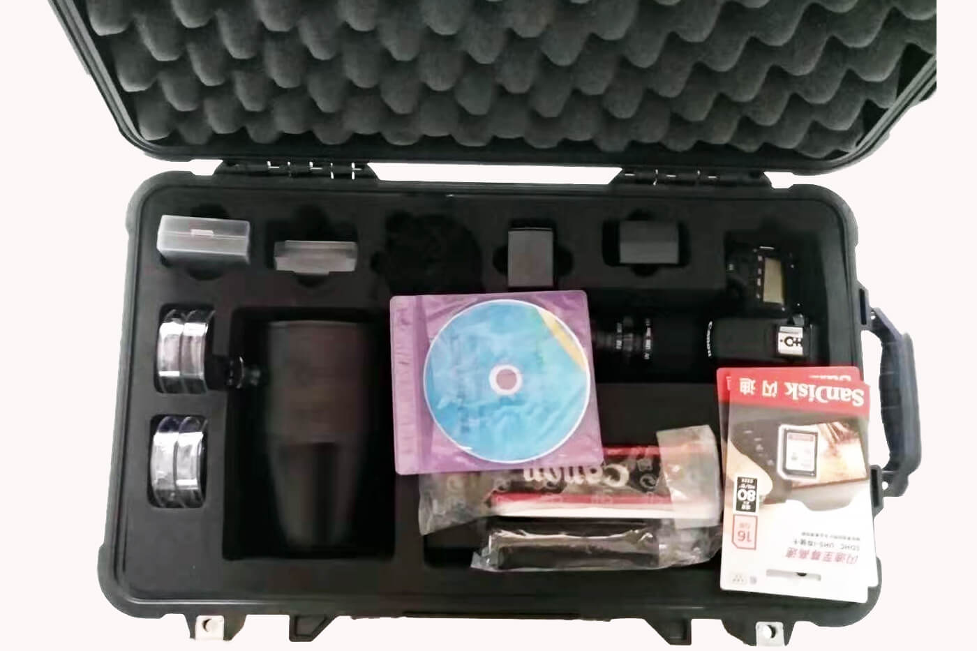 紫紅外照相機配置清單